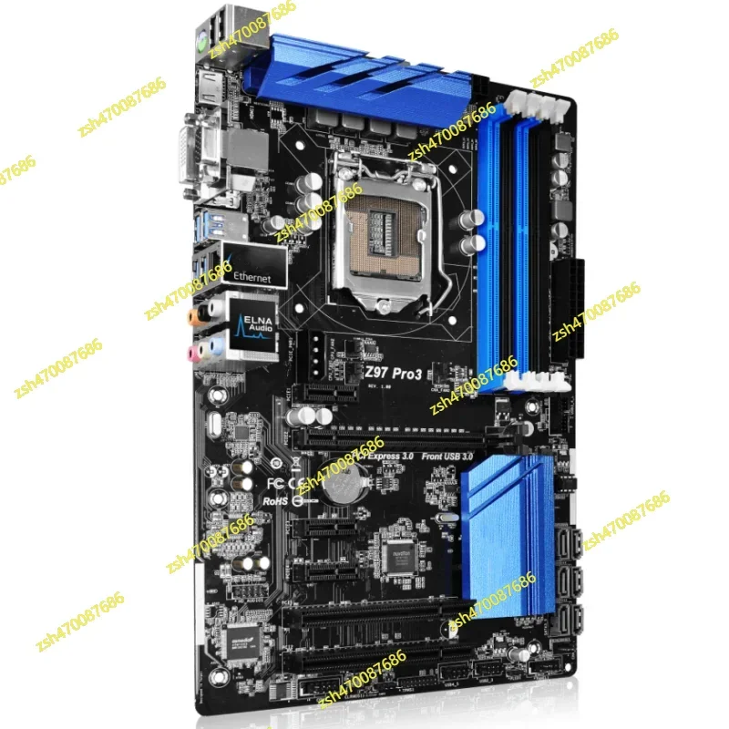 Материнская плата для Asrock Z97 PRO3 Z97 32 ГБ LGA 1150 DDR3 ATX, 100% протестированная, быстрая доставка Материнская плата для Asrock Z97 PRO3 Z97 32 ГБ LGA 1150 DDR3 ATX, 100% протестированная, быстрая доставка