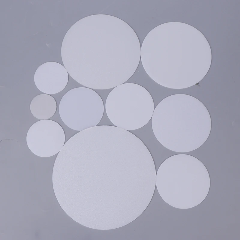 2pcs Frosted Acrylic 35mm 46mm 50mm 60mm 65mm 70mm Round Flat Semitransparent Lampshade For LED Lamp Down Light Flashlight