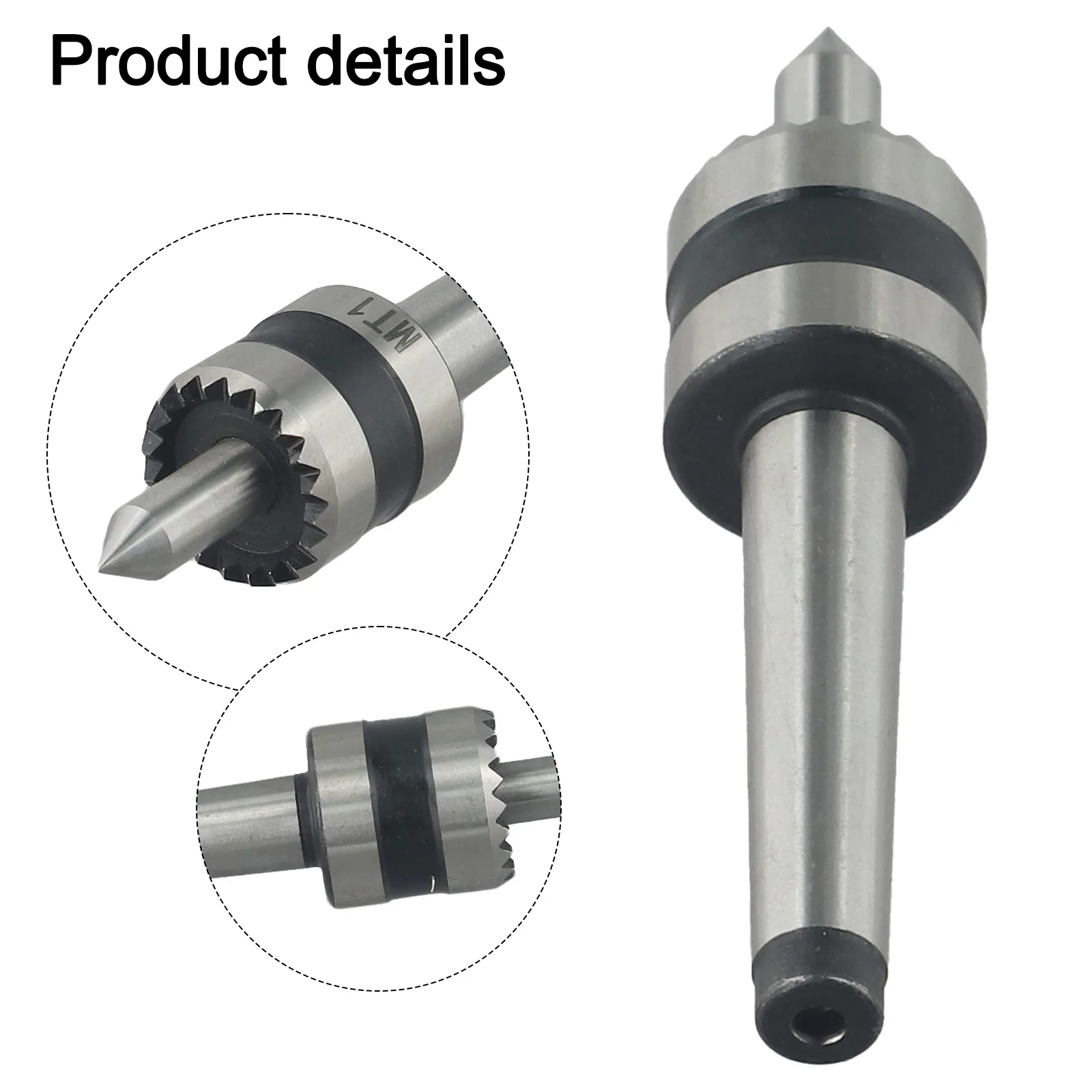 Crown Multi-tooth Woodworking Lathe Drive Center Spindle MT1 Or MT2 Wood Lathe Drive Center Collet Chucks CNC Metalworking Tools