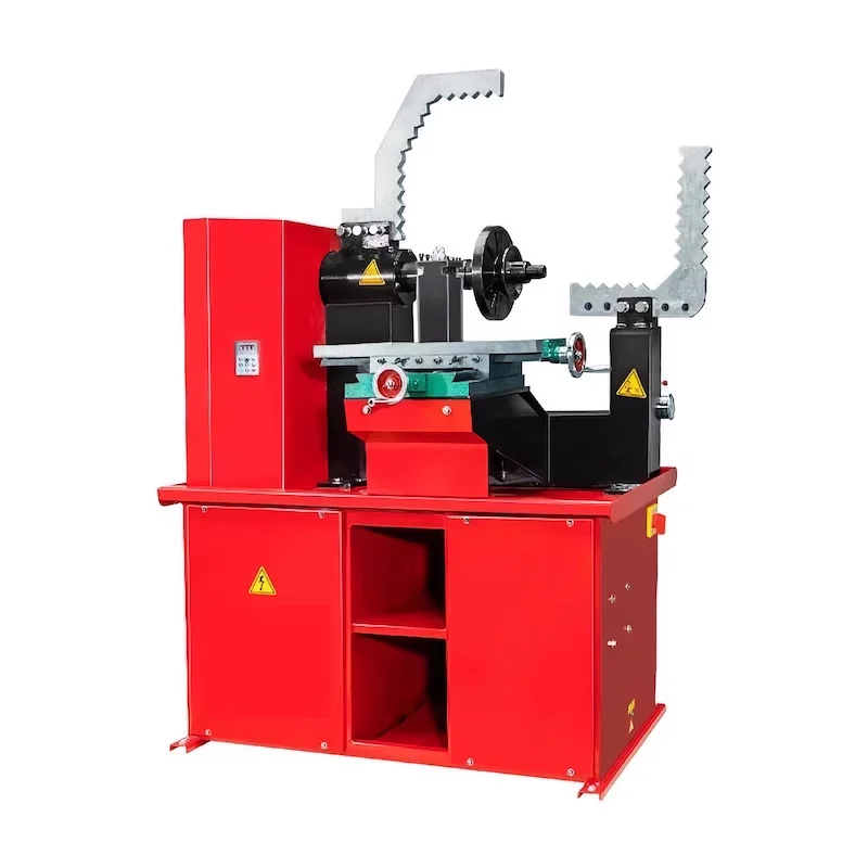 Auto wheel hub shaping repair machine aluminum alloy steel ring with knife wheel hub correction machine automatic with lathe