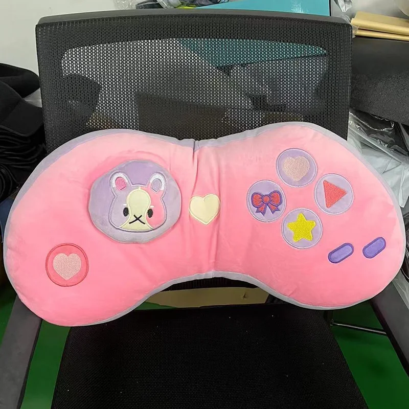 Cute Plush Pillow Soft Stuffed game Pillow Cartoon Giant Sleep Hug Kitten Pillow Children Adult Toy Home Bed Decor Gif