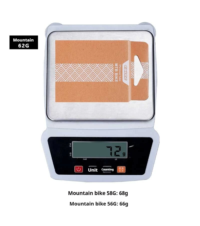 ENLEE Fahrradschlauch Rennrad Mountainbike TPU Schlauch Fahrrad Leichter Schlauch 700C 45/65/85 Französischer Mund – Detail 10