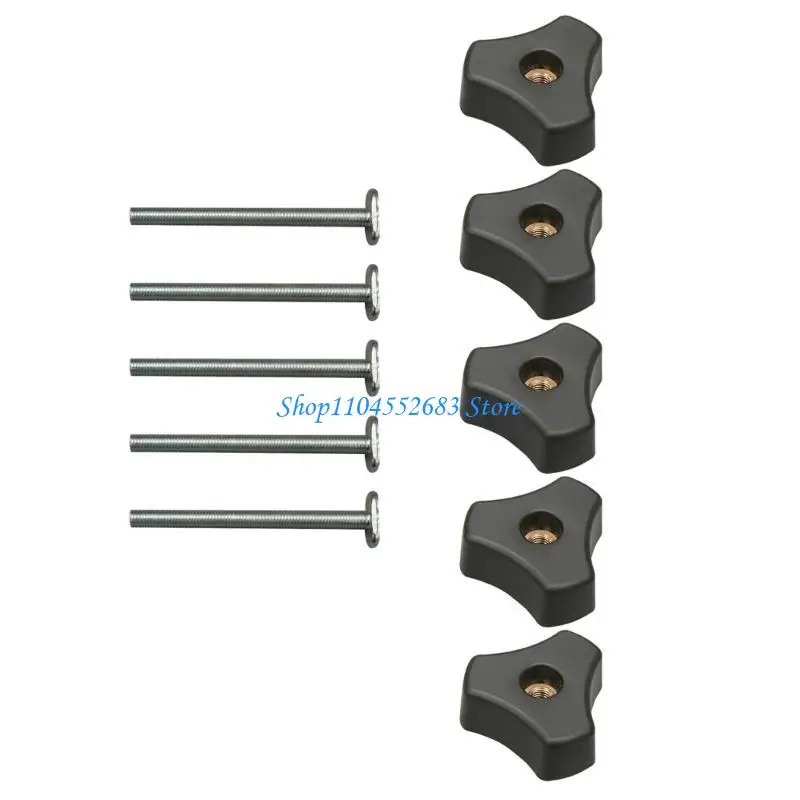 

Y6GD 10 Piece T Shaped Bolt with Plastic T Quick and Easy Assembly