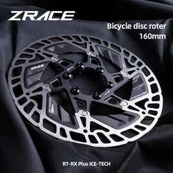 ZRACE Road Bicycle Disc Brake Ultralight 160mm 6 Bolts Hydraulic Brake Rotor ICE-TECH Heat Dissipation Road Bike Accessories