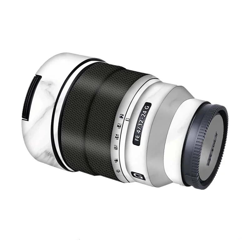 Pegatinas para lente de cámara, película protectora antiarañazos para Sony FE12-24mm F4 12-24mmF4 12-24F4 1224 4