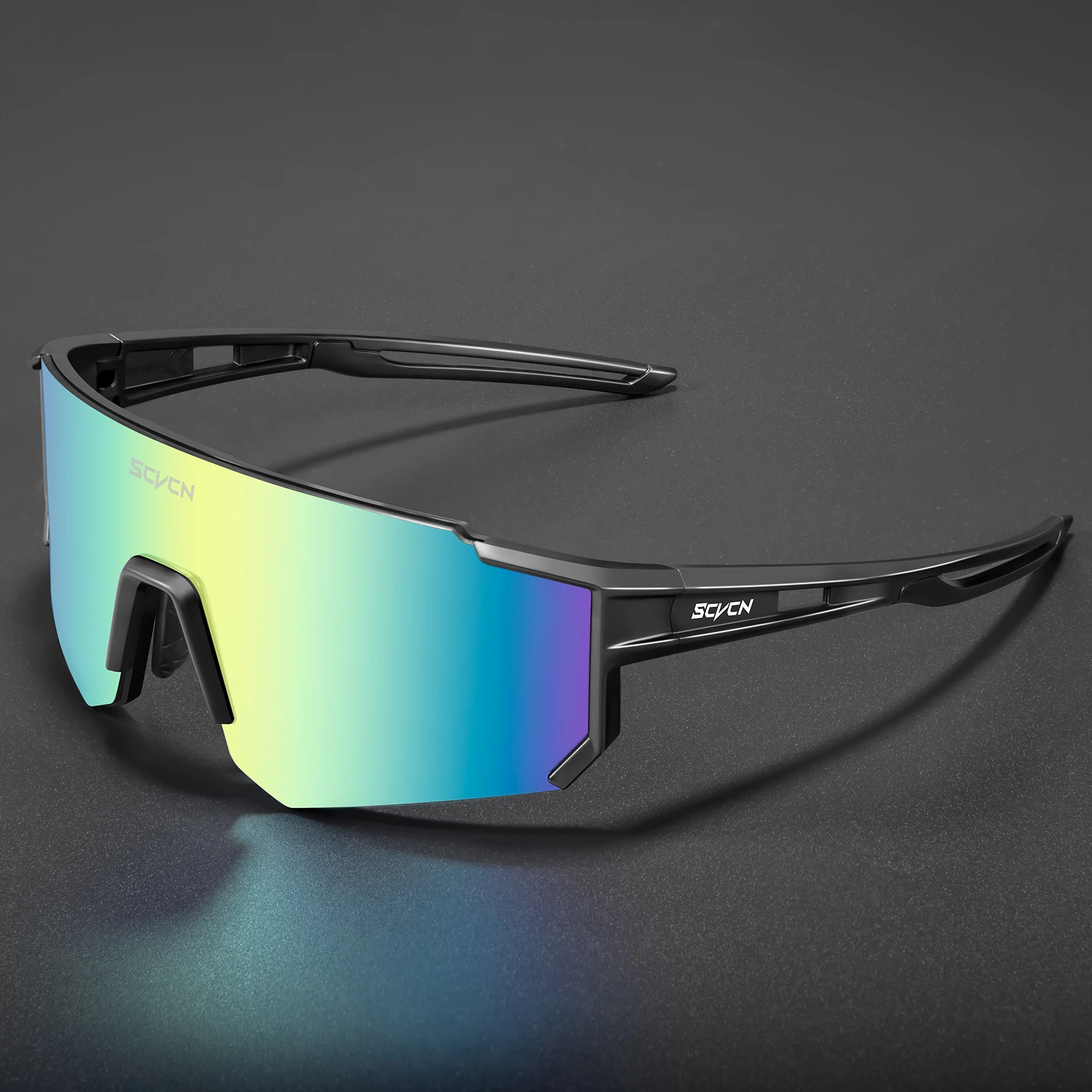 SCVCN Cycling Glasses Bike Sunglasses Men UV400 Eyewear Sports MTB Outdoor Goggles Bicycle Women Sunglasses Multi Color Riding image 5