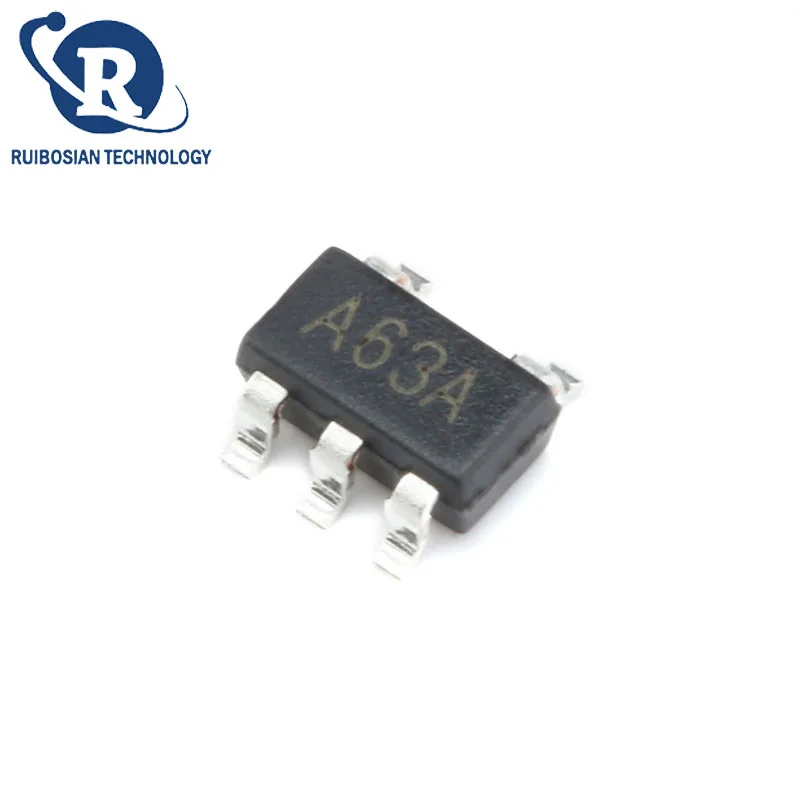 50 PCS LM321 LM321MFX SOT23-5 A63A Silk ScreenLow Power Amplificador Operacional