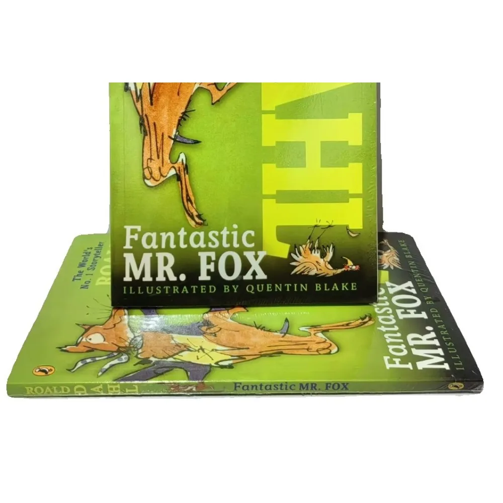 Fantastische Mr. Fox Roald Dahl Engelse versie Roman Story Book Tale Fiction Work