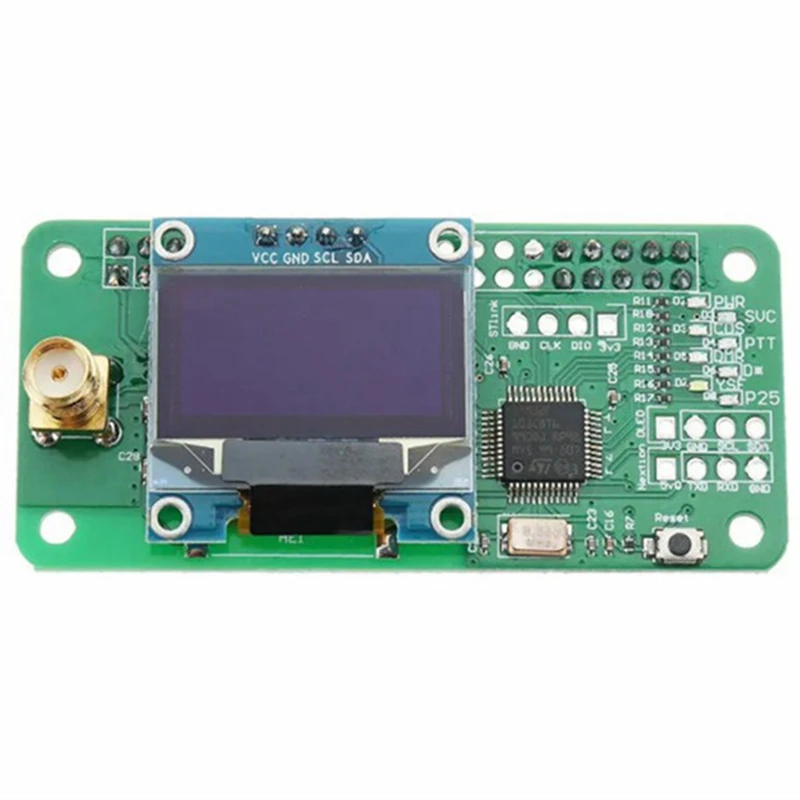 Imagem -06 - Relé Mmdvm para Gateway de Rádio Digital Placa Hotspot sem Fio com Concha de Alumínio Oled Kits Faça Você Mesmo para Dmr P25 Ysf Dstar