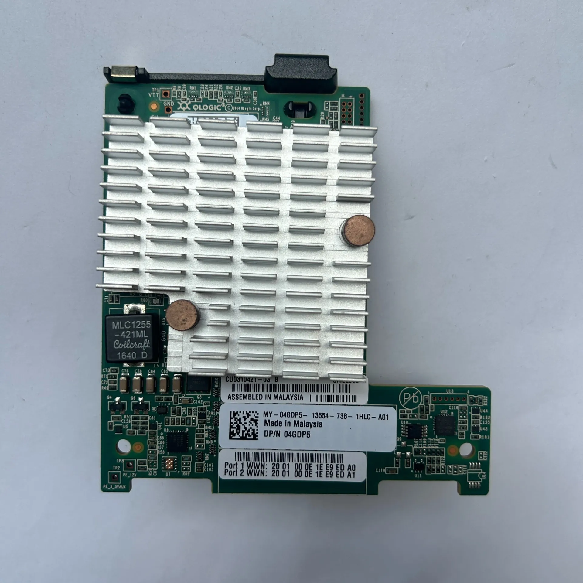 Отвестный бренд QLOGIC QME2662 16 ГБ лезвия FC HBA карта