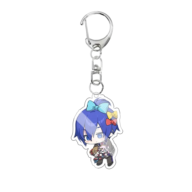 Anime Cartoon Vocaloid KAITO Version Acryl-Schlüsselanhänger Charakter-Anhänger Anime-Taschenanhänger Virtueller Sänger Niedliches Accessoire Geschenke – Detail 2