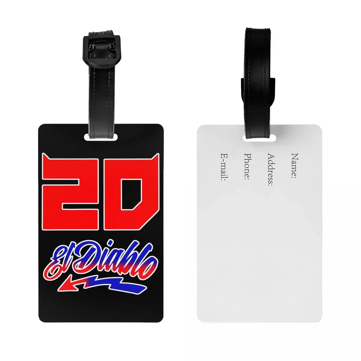 Custom Luggage Tag With Name Card Privacy Cover ID Label for Travel Bag Suitcase