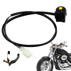 Wireless Horn Button Overtaking Push To Start Button Motorcycle Switch Handlebar Toggle Switch With Push Button For Motorcycles
