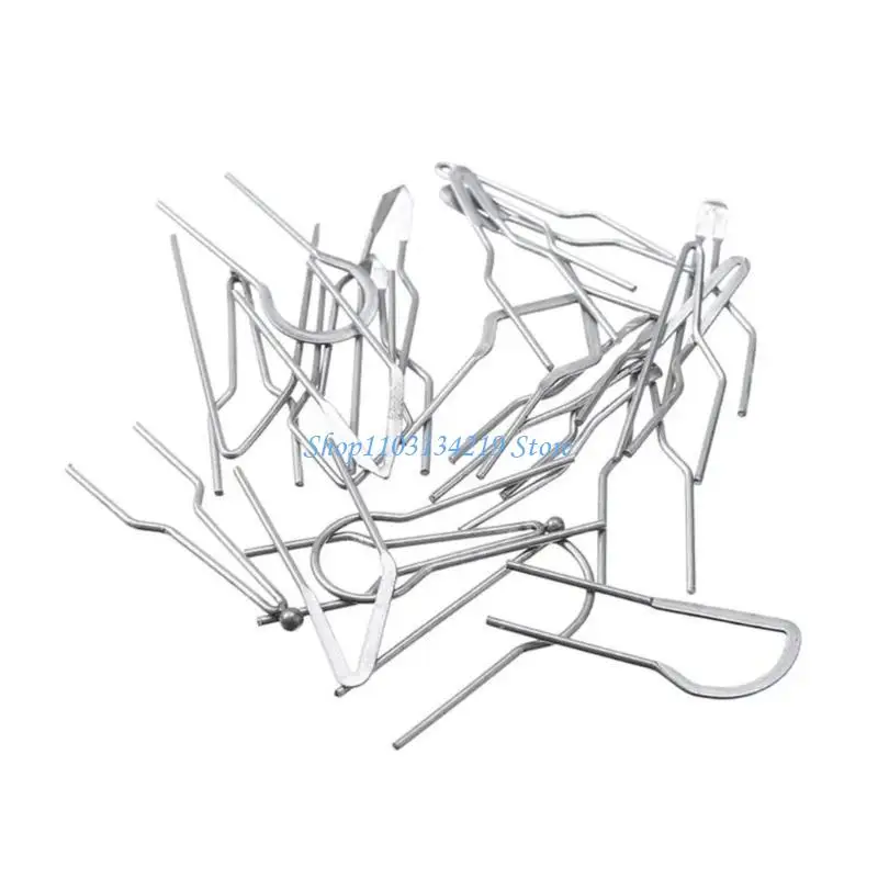 N5KC 23Pieces Burning Pen Tips Sturdy Leather Engraving Tips Burning Tips Suitable For Various Pyrography Needs