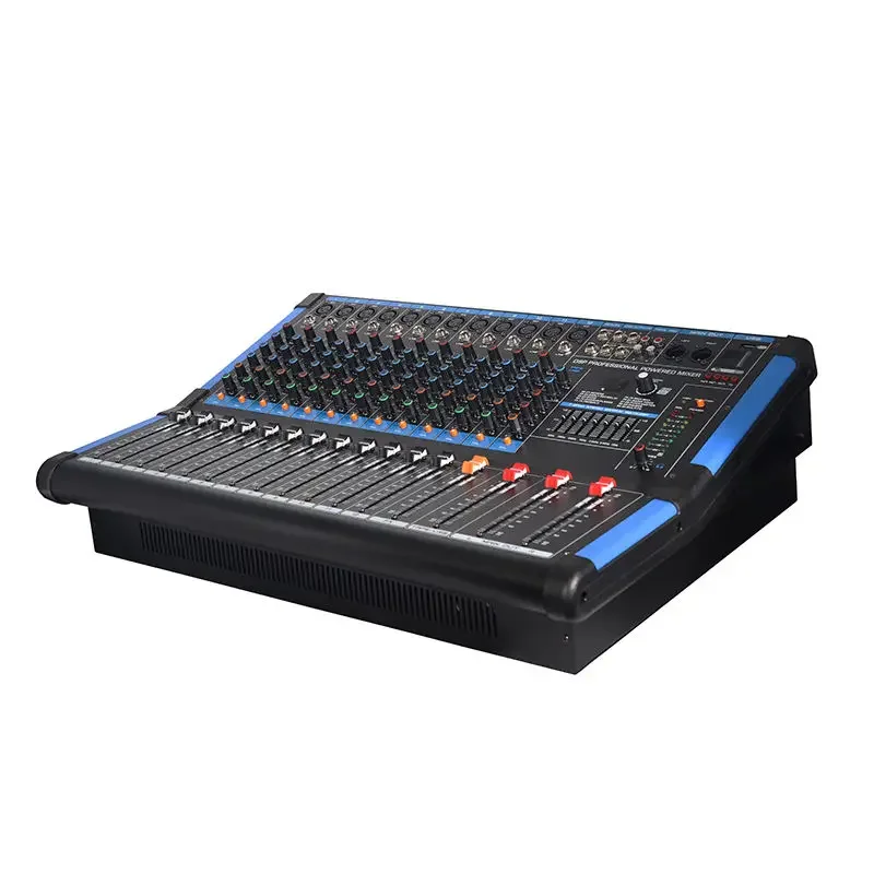 2026 99dsp Digital 12-Channel Powered Audio Mixer Intelligent Consumer Electronics Power Console