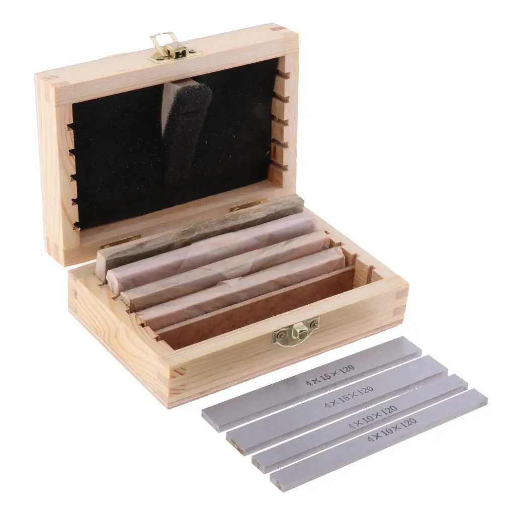 

6 Pairs of Parallel Steel Measuring Blocks, 4 × 120 × 10,15, 20, 25, 30,