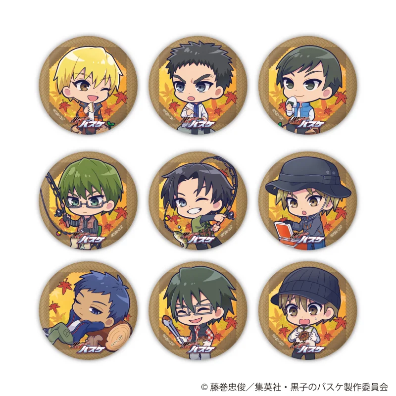 

Японские товары Kuroko Баскетбол Q Версия Осенний пикник Версия Значки Бар Периферийные устройства