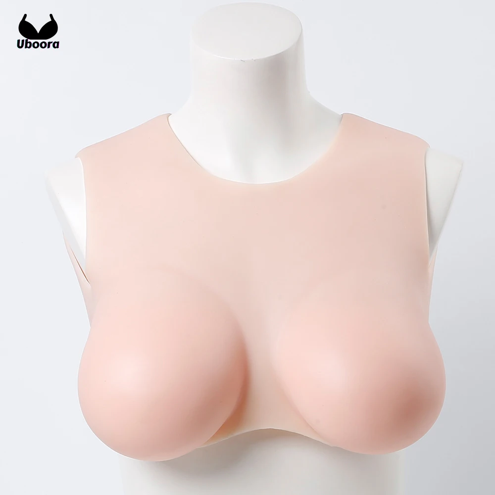 A/B/C/D Cup Silicone False Breast False Chest Without Areola And Nipple False Cd Disguised Silicone Breast Prosthesis