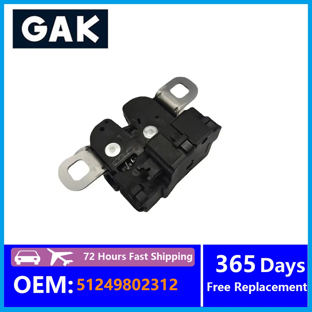 1PCS 51249802312 GAK Trunk Lid Lock Accessories For BMW I8 I12 I15 Mini R60 R61 COUNTRYMAN PACEMAN Replacement Parts