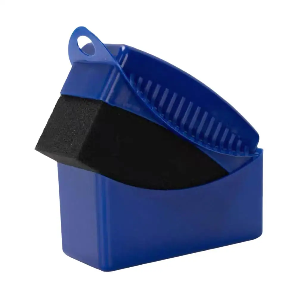 Car Wheel Polishing Waxing Sponge Brush ABS Car Tire Washing Cleaning Brushes Contour Detailing Dressing Applicator Pad