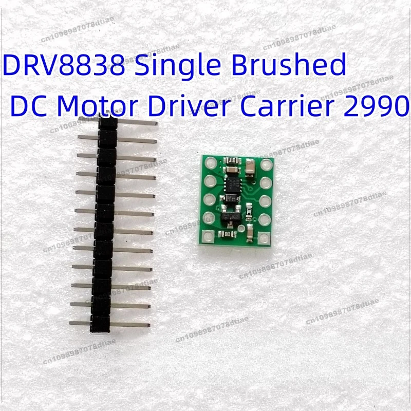 

DRV8838 Держатель драйвера двигателя постоянного тока с одной щеткой 2990