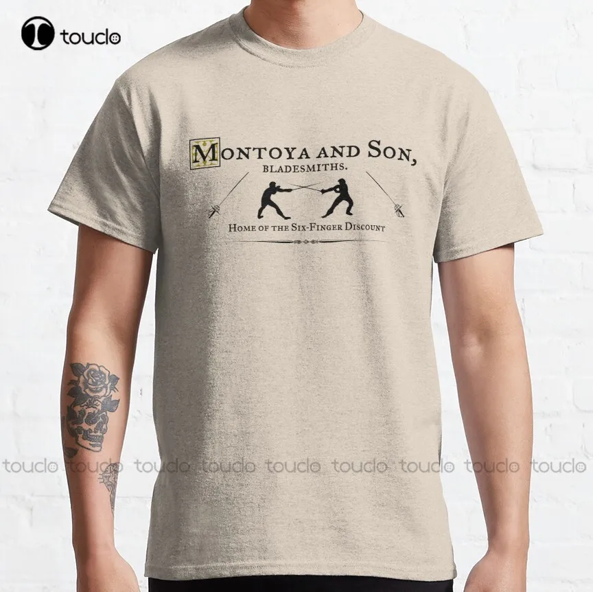 Montoya And Son Bladesmiths Classic T-Shirt Pirate Shirt Women Custom Aldult Teen Unisex Digital Printing Tee Shirt Xs-5Xl