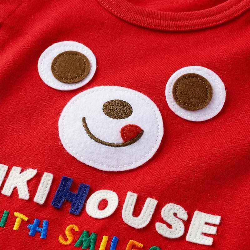 بدلة جسم على شكل دب كارتوني للأطفال ، جمبسوت قطعة واحدة للفتيان والفتيات ، ملابس للأولاد الصغار #2