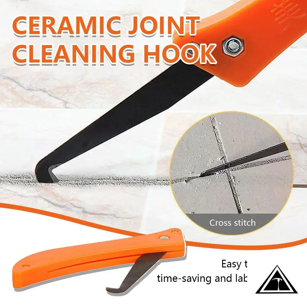 5/1 PCS Professional Ceramic Tile Gap Knife Floor Grout Hook For Seam Cleaning, Slotting  Grouting Hook Knife Hand Repair Tools