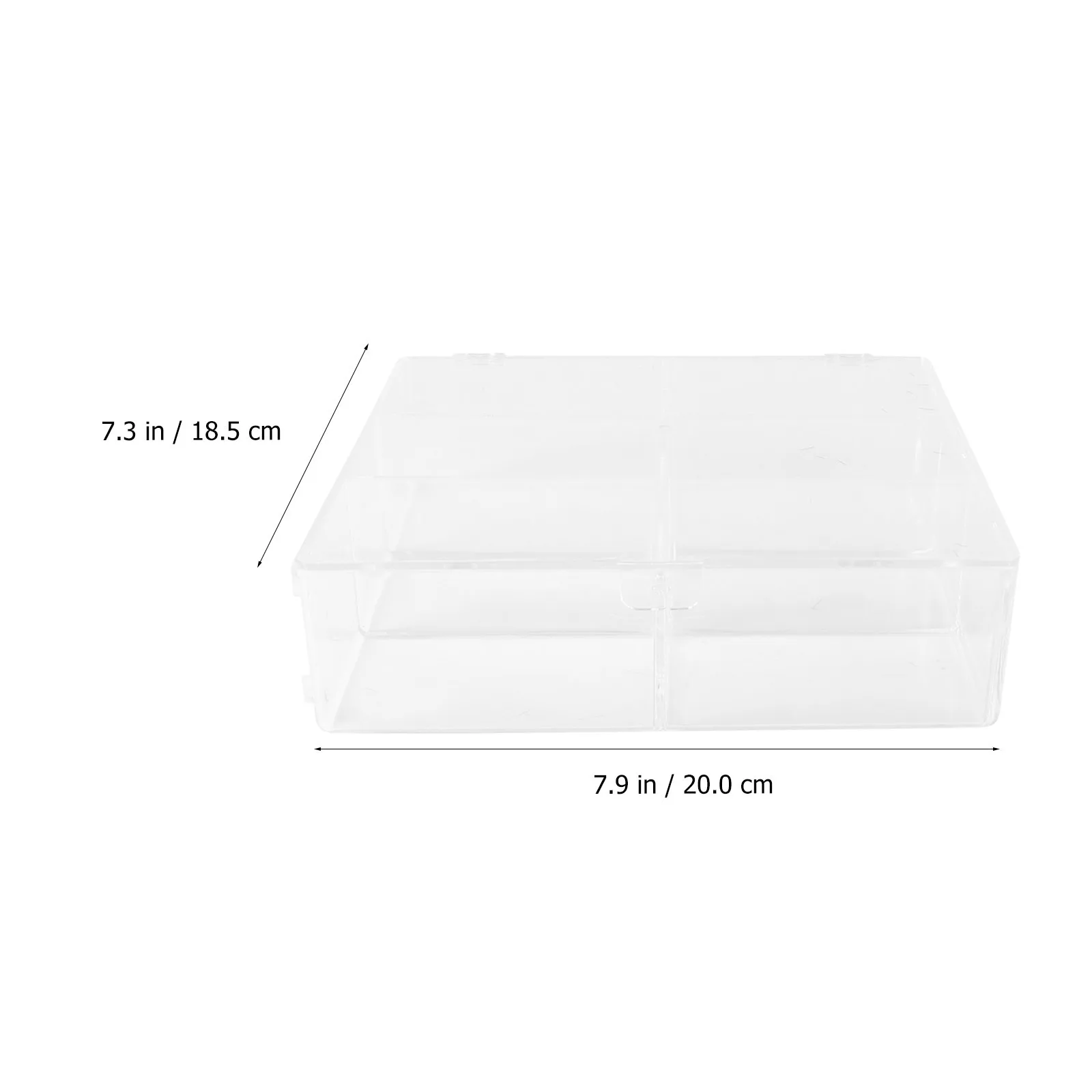 

Storage Cabinet Small Display Case Dustproof Clear Durable Box Household Rack