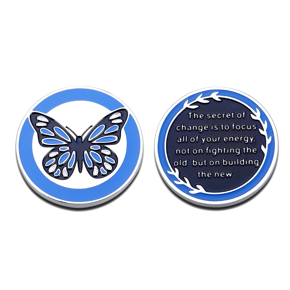 

Sobriety Gifts Coin for Women Men Addiction Recovery AA Gift Token After Surgery Cancer Survivor Gifts for Friends Dad Birthday