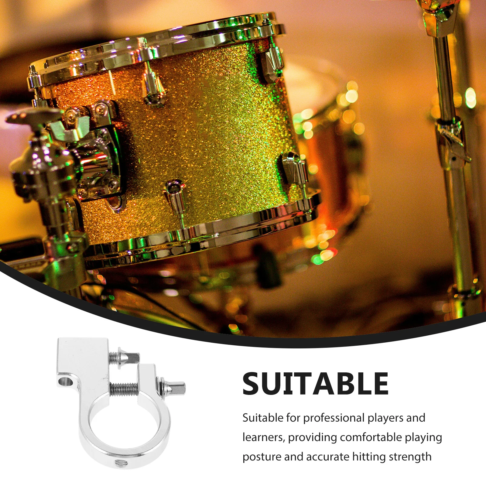 

Drumstick Clip Holder Pedal Clamp Instrument Leg Bracket Mount Stand Accessories Zinc Alloy Supplies