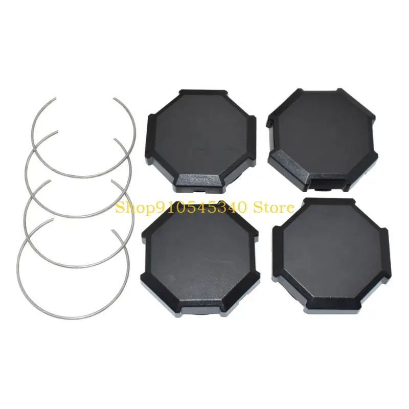 

U2JA 4pcs Hub Caps Wheel Center Caps Compatible For PolarisRZR 900 1000 4900 XP4 1522216-655 Wheel Tire Plug Cover Guard