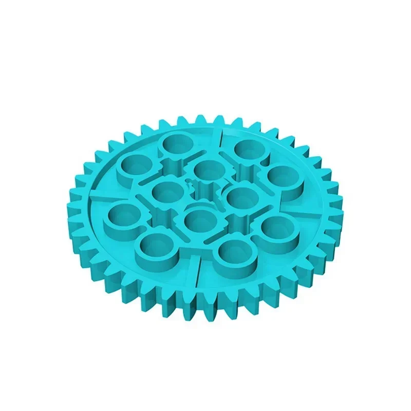 10 STKS High-Tech Monteren Deeltje 3649 40 Tand Gear Buitendiameter Bricks Bouwstenen DIY Vervangbaar Deel Kinderen Speelgoed