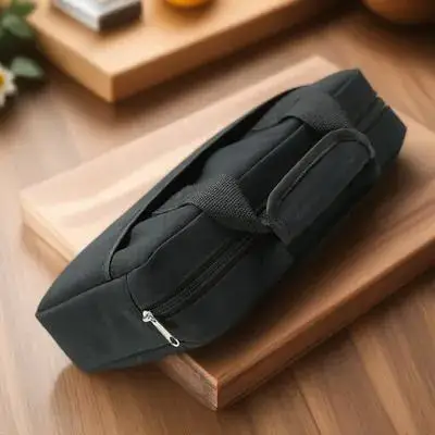 

Guitar Effector Bag Durable Oxford Waterproof Portable Handle External Pockets Metal Zipper Effects Case Storage Pouch ganizer