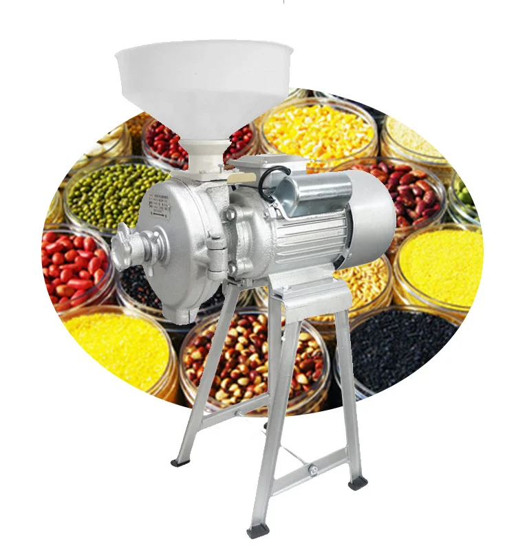 

Wet And Dry Grain Wheat Bean Pepper Grinder Machine