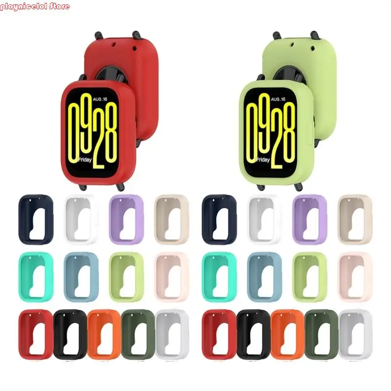 시계를위한 E8BA 실리콘 스킨 5 활성/5 라이트 시계 충격 방지 보호 커버