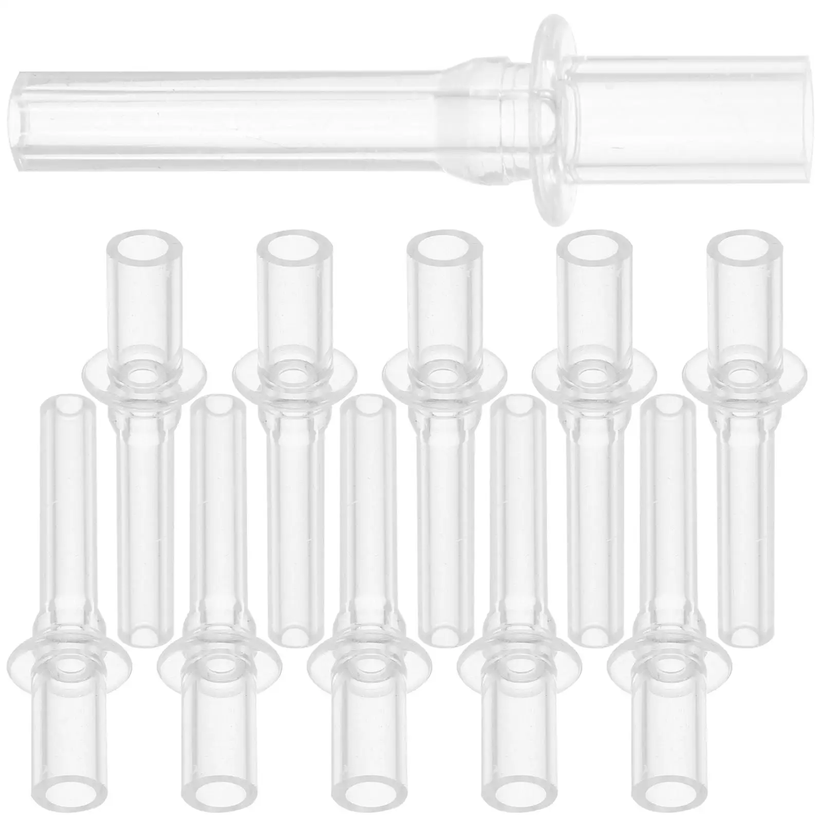 

10 Pcs Straw Tips Long Nozzle Silicone Replacement for Water Bottles Children Drinking Bottle AccessoriesReusable Safe Straw