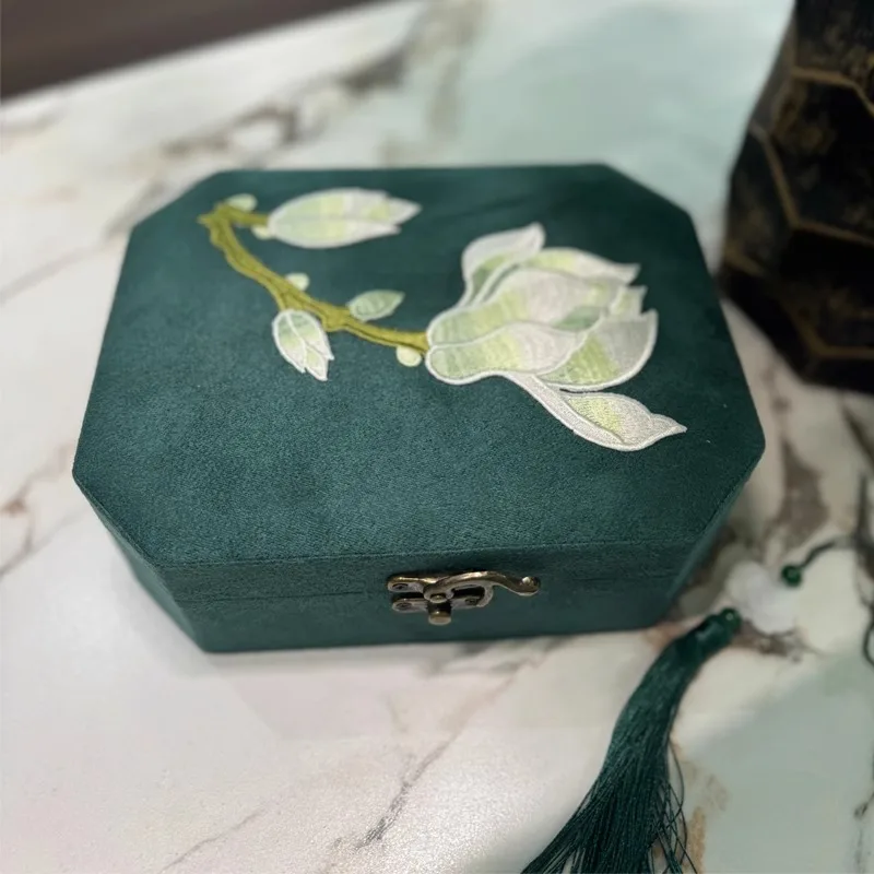 

Retro jewelry box, bracelet storage box, jewelry box.