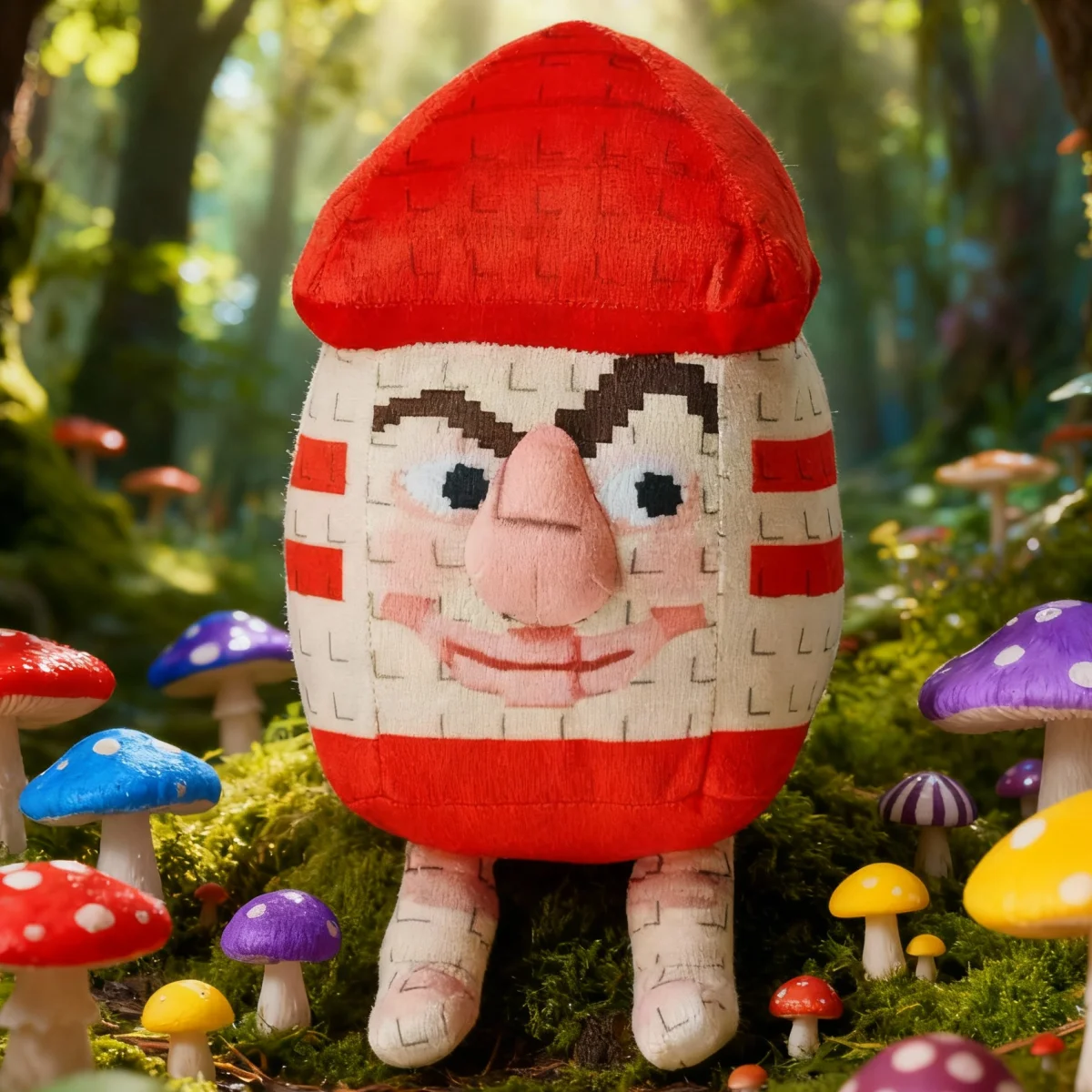 لا. 666 ألعاب من نسيج مخملي سرقة الدماغ أفخم أنيمي لعبة كبيرة الأنف غرفة حمراء ألعاب من نسيج مخملي الأجهزة الطرفية لعبة عيد الميلاد هدية لمحبي اللعبة طفل