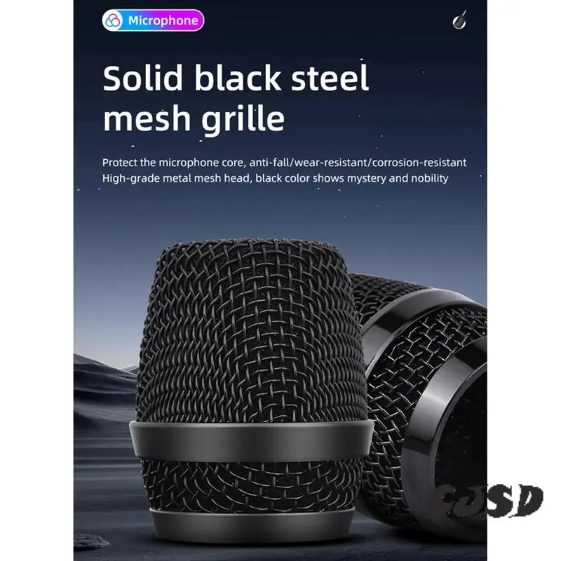 

CJSD-RGB Microphone 2.4G Wireless Microphone Rechargeable Dynamic Microphone One To Two