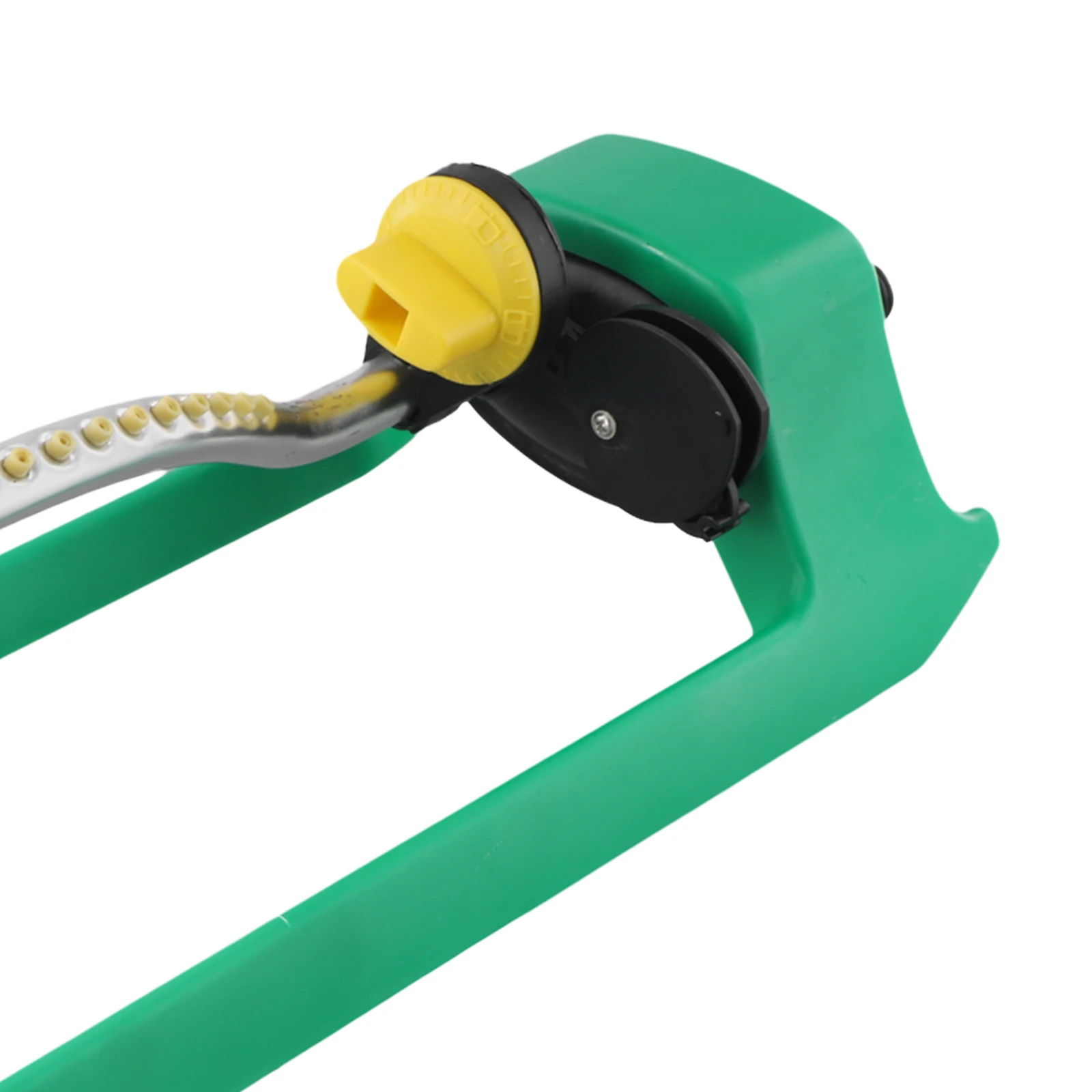 Adjustable Watering Sprinkler with 18 Nozzles for Efficient Garden Coverage Featuring Convenient Cleaning Storage