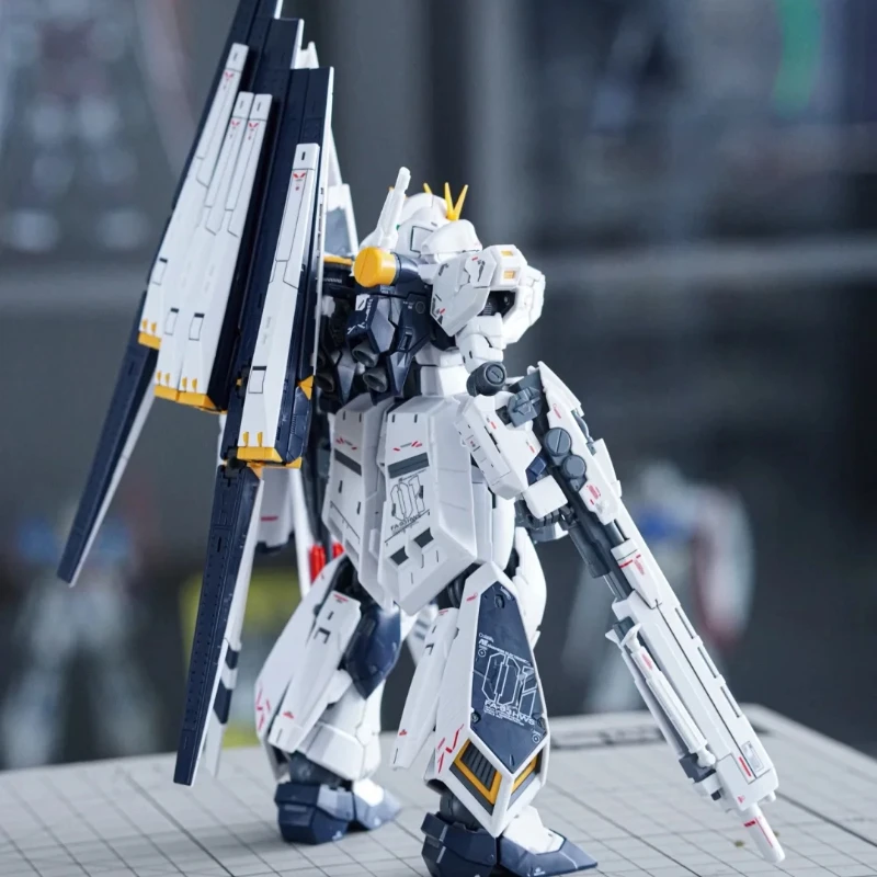RG 1/144 RX-93 Nu نظام الأسلحة الثقيلة (Hws) الجمعية أطقم منمذجة عمل أرقام سطح المكتب زخرفة مفاجأة تحصيل هدية لعبة