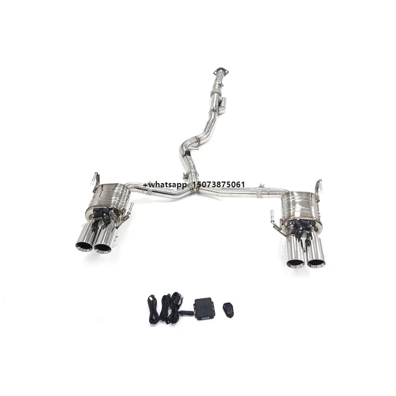 

Ouchi Stainless Steel for WRX 2.4T 2024+ Catback Exhaust Pipes Muffler With Valve High Quality Auto Performance Parts