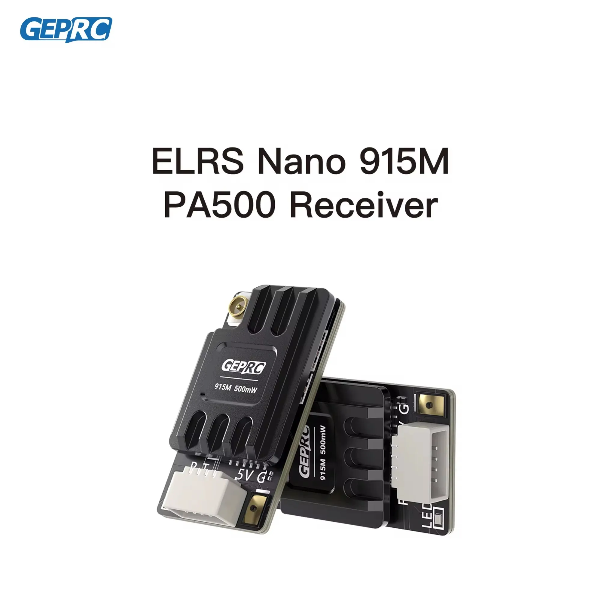 

Приемник GEPRC ELRS Nano 915M PA500, подходящий чип PA, 500 МВт, 25 Гц, 200 Гц