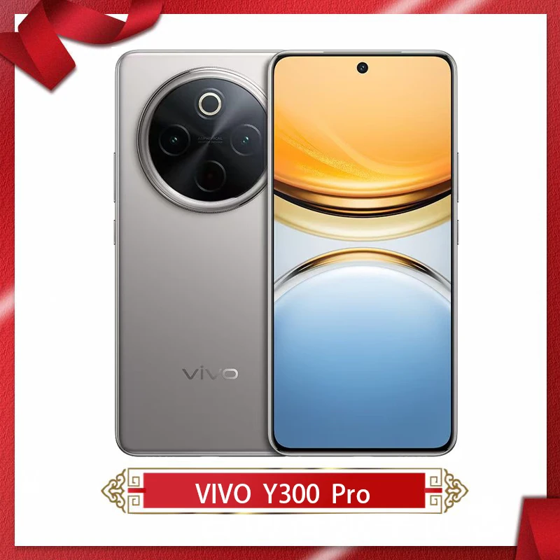 الأصلي والجديد الرسمي VIVO Y300 Pro 5G الهاتف الخليوي Snapdragon6 Gen1 6.77 بوصة AMOLED 6500Mah 80W 50MP OTA أندرويد 14 #2