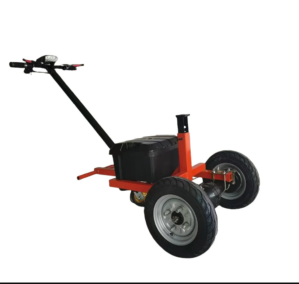 

Electric Trailer Dolly With LED Power, Indicator Utility Dolly For Car Hitch Mini Tractor, Three Wheels