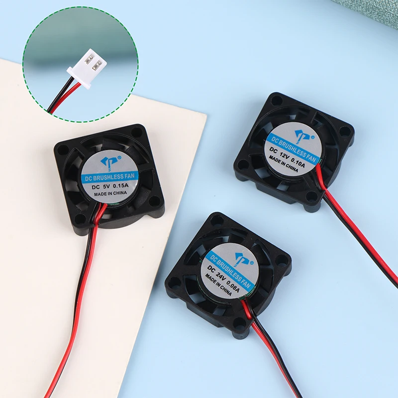 

1Pc 25*25*7mm DC2507 Cooling Fan 2-Pin Mute 5V 12V 24V Brushless Chipset Heatsink Mini Cooling Fan Purifier Fan