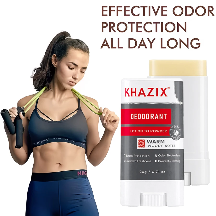 

Универсальный дезодорант 20 г для мужчин и женщин, без алюминия, нежирная формула, компактный размер, подходит для всех типов кожи.