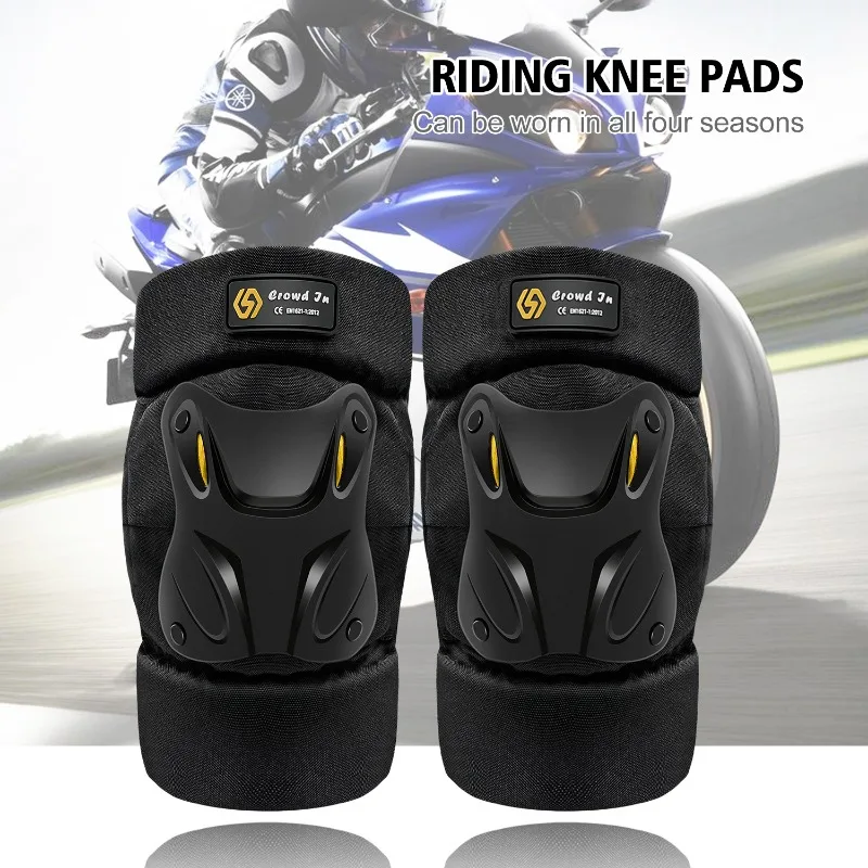 

2025 New Motorcycle Kneepads Movement Joints Knee Guards Ventilation Shin Protection Motorbike Motocross Protective Equipment