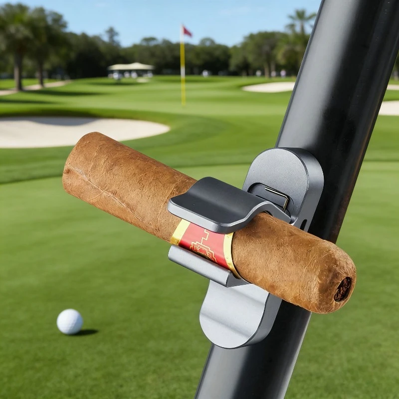 Clip magnético para cigarros de golf, imán fuerte, antideslizante, apto para automóvil, multiusos, portátil, regalo perfecto para amantes del golf